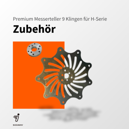Premium Messerteller mit 9 Klingen für Segway Navimow H-Serie – Hochwertiges Zubehör für präzisen Rasenschnitt