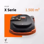 Segway Navimow X315E Mähroboter der X Serie für bis zu 1.500 m² – leistungsstarker GPS-Mähroboter ohne Begrenzungskabel