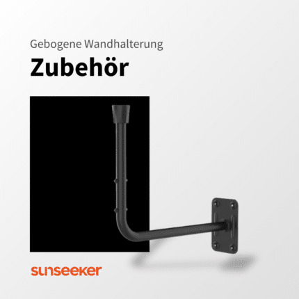 Sunseeker Gebogene Wandhalterung für Antenne – Mähroboter Zubehör Wandmontage
