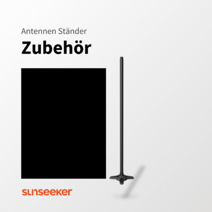 Sunseeker Antennen Ständer – Antennenmast für Sunseeker Mähroboter, Zubehör zur Bodeninstallation