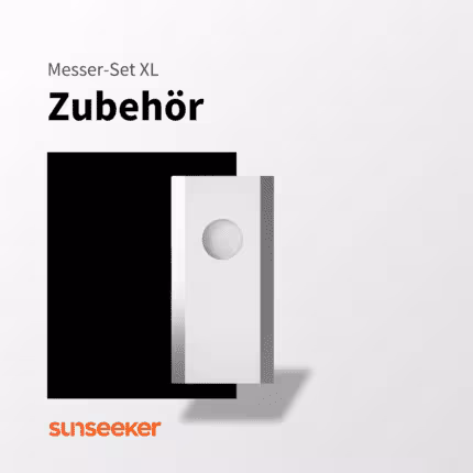 Sunseeker Messer-Set XL – Ersatzmesser für Sunseeker Mähroboter, Zubehör