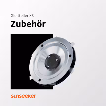 Sunseeker Gleitteller X3 – Klingenschutz aus Metall für Mähroboter Zubehör