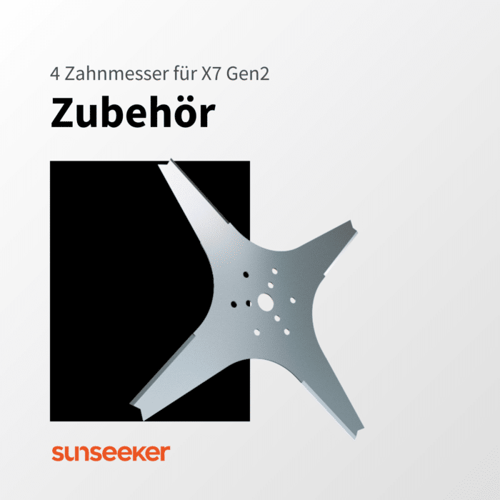 Sunseeker X7 Gen2 | 4 Zahnmesser