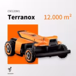 Segway Navimow Terranox CM120M1 Allrad-Mähroboter mit 12.000 m² Flächenleistung – professioneller kabelloser Rasenmähroboter von Segway für Großflächen