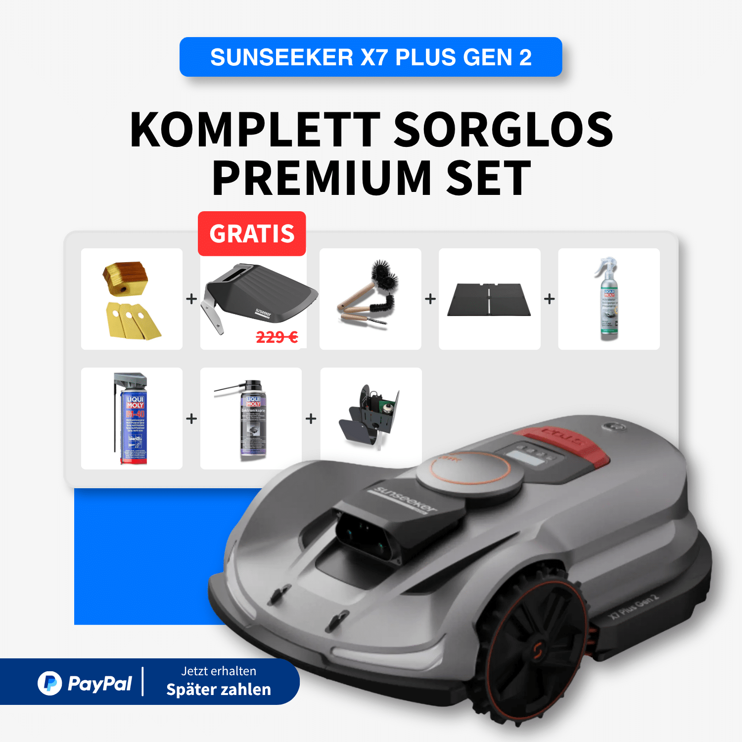 mw-x7plus-premium Sunseeker X7 Plus Gen2 | 6.000 m² | Komplett-Sorglos Premium Set inkl. GRATIS Sunseeker Garage im Wert von 229 €