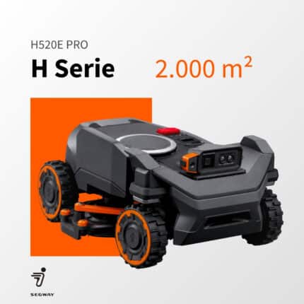 Segway Navimow H520E Pro Black Edition Mähroboter für 2.000 m² mit Zero-Cut Kantenschneider kaufen